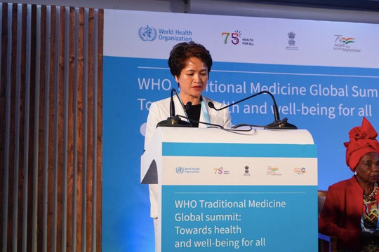 Sao Thái Dương tham dự hội nghị thượng đỉnh toàn cầu về y học cổ truyền