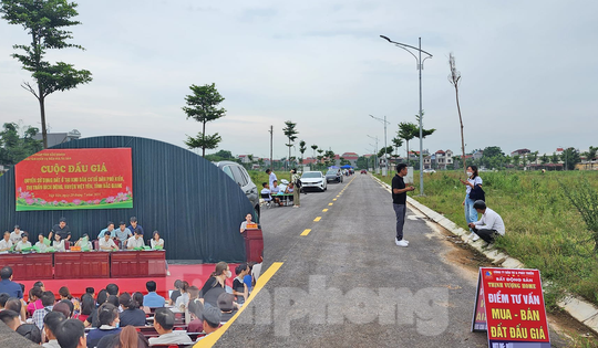 Điều tra phiên đấu giá 43 lô đất ở Bắc Giang