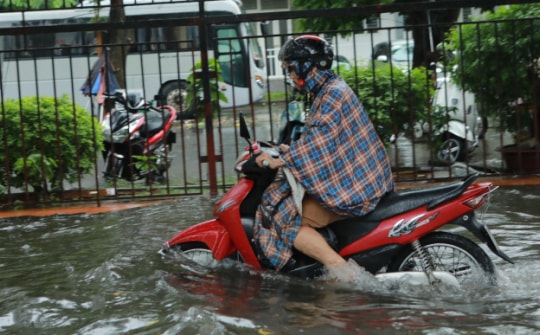 Thời tiết đầu tuần: Mưa to tiếp diễn nhiều nơi ở Bắc Bộ