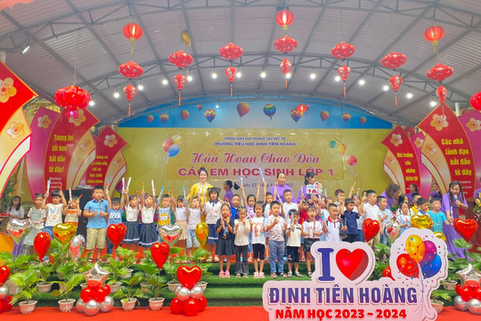 Hơn 27.000 học sinh lớp 1 tỉnh Phú Thọ bầu đầu với 'Tuần 0'