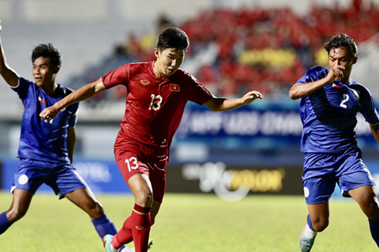 Video bóng đá U23 Việt Nam - U23 Philippines: Đẳng cấp vượt trội, ghi bàn đẹp mắt (U23 Đông Nam Á)