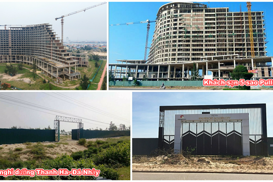 Công khai 12 dự án nghỉ dưỡng, khách sạn chậm tiến độ, dừng thi công tại Quảng Bình