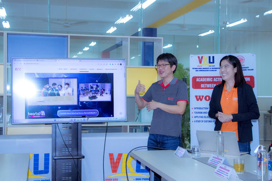 Trường VKU trao đổi học thuật với ĐH Công nghệ King MongKut’s Bắc Bangkok