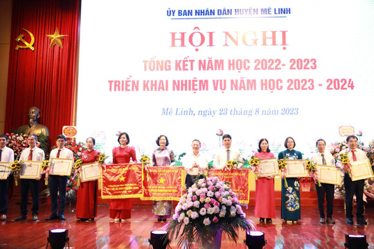 Huyện Mê Linh có 60 em đạt giải các kỳ thi học sinh giỏi cấp TP Hà Nội