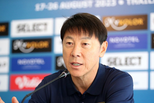 HLV Shin Tae Yong: U23 Indonesia sẽ quyết đấu U23 Việt Nam để vô địch