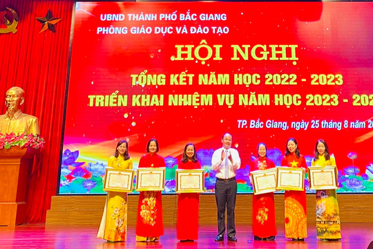 Thành phố Bắc Giang triển khai nhiệm vụ năm học mới