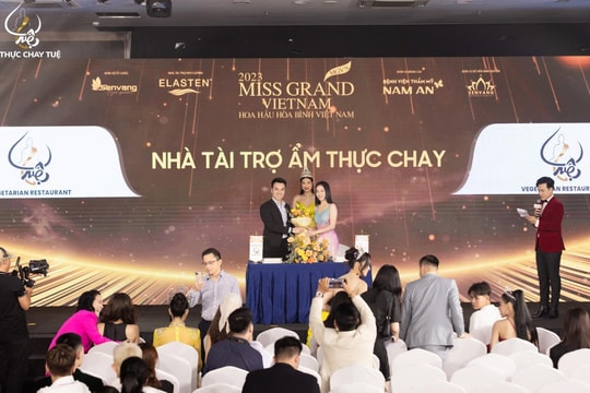 Ẩm thực chay Tuệ đồng hành cùng Miss Grand Vietnam 2023