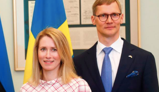 Chồng bị phát hiện làm ăn với Nga, Thủ tướng Estonia chịu áp lực từ chức