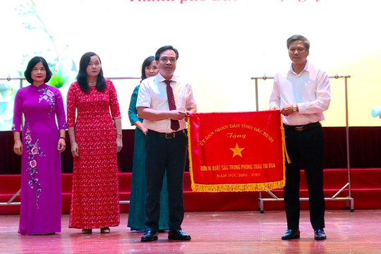 Nhiều tập thể ngành GD&ĐT TP Bắc Ninh được khen thưởng