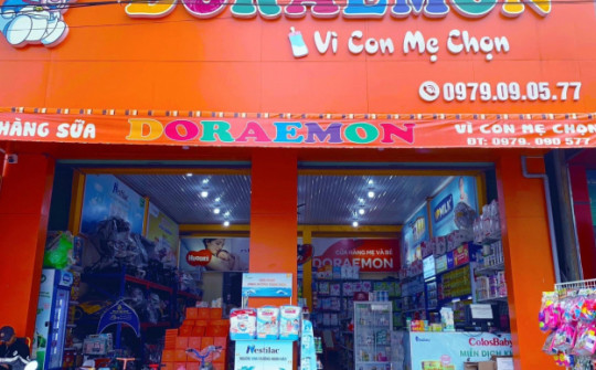 Chuỗi cửa hàng mẹ và bé Doraemon - Đồng hành cùng cha mẹ trong hành trình lớn lên của con