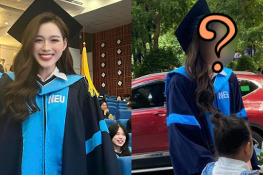 Hoa hậu Đỗ Thị Hà khoe ảnh tốt nghiệp đại học, nhan sắc chụp lén xinh như nữ thần