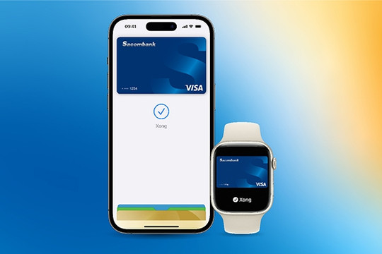 Đơn giản mọi thanh toán với Apple Pay và thẻ Sacombank Visa