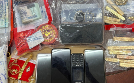 Một tiệm vàng ở Cà Mau bị trộm đột nhập lấy 6,6 kg vàng