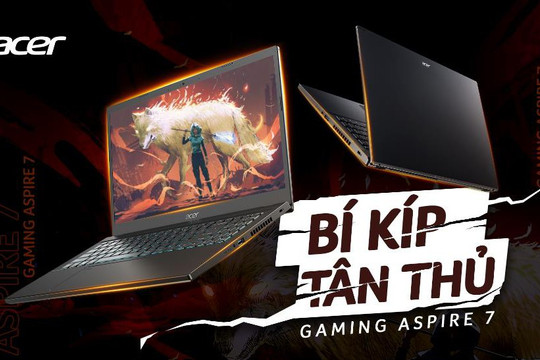 Gaming Aspire 7 - laptop dưới 20 triệu đáng mua bậc nhất dành cho sinh viên 2023