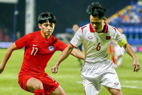 U-23 Singapore quyết gây bất ngờ ở Phú Thọ