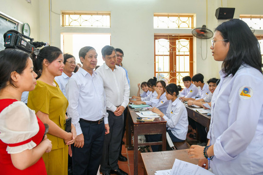 Bộ trưởng Bộ GD&ĐT Nguyễn Kim Sơn: Năm học bứt phá của đổi mới giáo dục