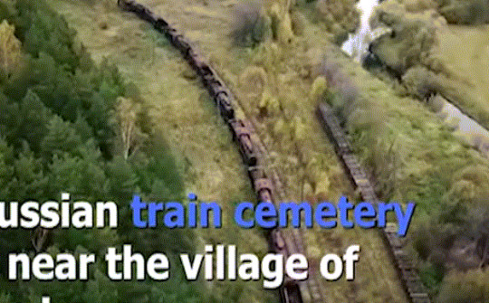 Bên trong "nghĩa địa tàu hỏa" ở Nga, từng được dùng để phòng chiến tranh hạt nhân
