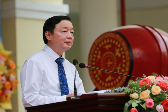 Phát biểu của Phó Thủ tướng Trần Hồng Hà tại Lễ Khai giảng năm học 2023-2024 Trường THCS Đoàn Thị Điểm