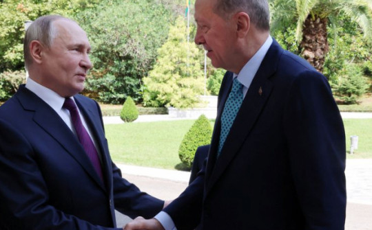 Ông Putin nói gì khi gặp Tổng thống Thổ Nhĩ Kỳ Erdogan?