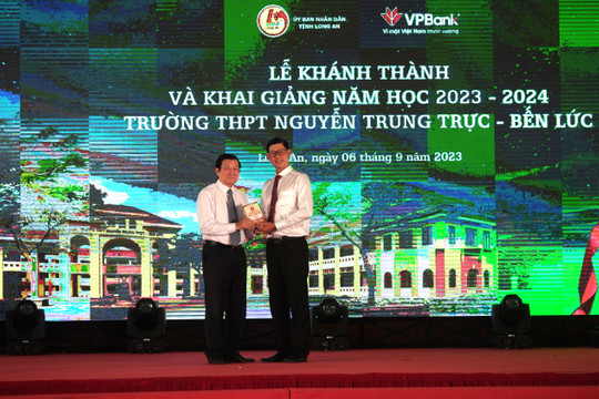 Khánh thành ngôi trường THPT ở Long An mang tên Anh hùng Nguyễn Trung Trực