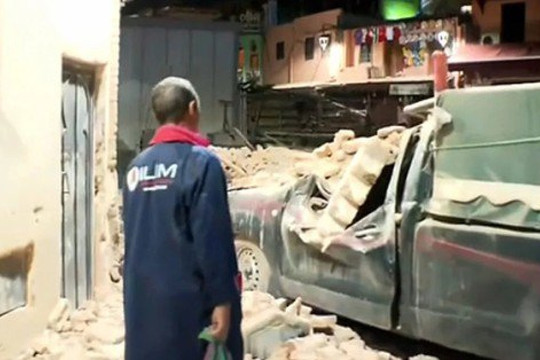 Morocco hứng động đất mạnh, gần 300 người chết, hơn 150 người bị thương