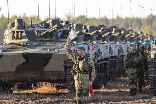 Có tin Nga rút lực lượng đặc nhiệm khỏi Belarus
