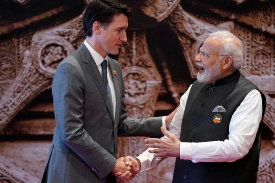 Thủ tướng Canada Justin Trudeau kẹt lại Ấn Độ