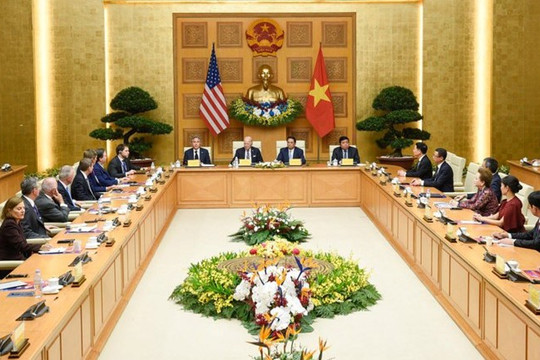 Thủ tướng Phạm Minh Chính và Tổng thống Joe Biden dự Hội nghị cấp cao Việt-Mỹ về Đầu tư và Đổi mới sáng tạo