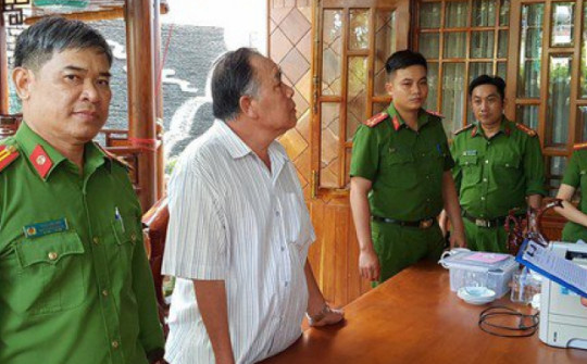NÓNG: Nguyên Chủ tịch UBND tỉnh Phú Yên Phạm Đình Cự bị khởi tố
