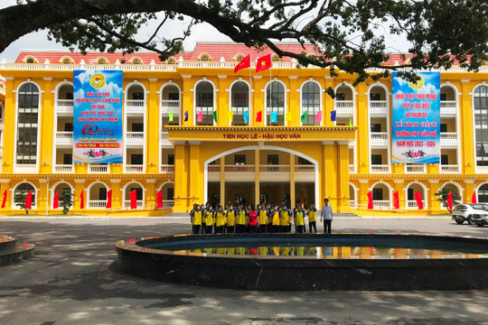 Trường học ở Quảng Ninh ‘khoác áo mới’