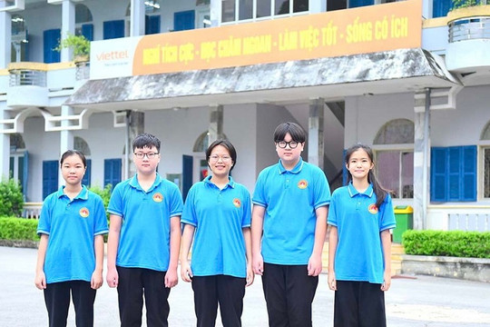 Học sinh Tuyên Quang đoạt giải cao Kỳ thi Olympic Toán học quốc tế HKIMO 2023
