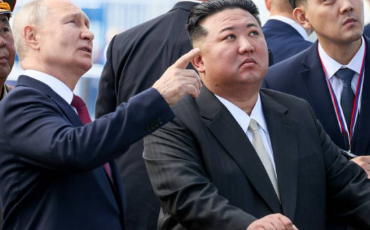 5 giờ gặp gỡ giữa ông Putin và nhà lãnh đạo Triều Tiên Kim Jong Un ở trung tâm vũ trụ