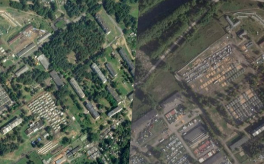 Hình ảnh vệ tinh mới nhất hé lộ số phận của Wagner ở Belarus
