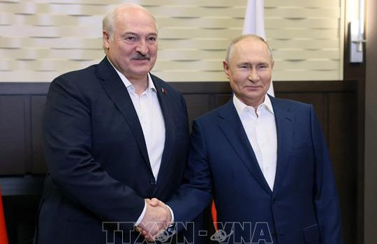 Tổng thống Nga, Belarus gặp nhau tại Sochi thảo luận về quan hệ song phương