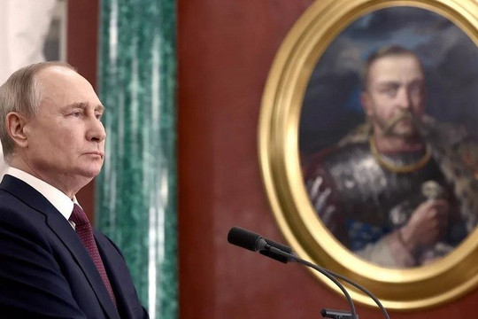 Công bố mức tín nhiệm mới đối với Tổng thống Putin