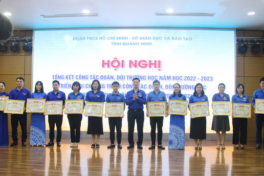 Tổng kết công tác Đoàn - Đội trường học tại Quảng Ninh