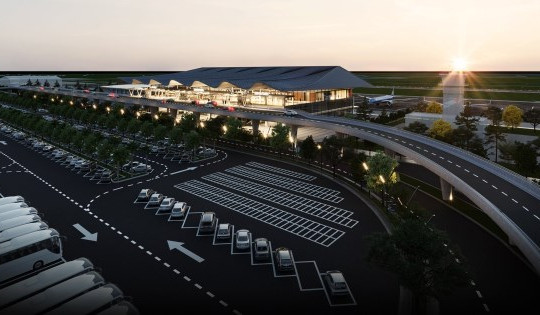 Hơn 1.800 tỷ đồng xây nhà ga hành khách T2 sân bay Đồng Hới