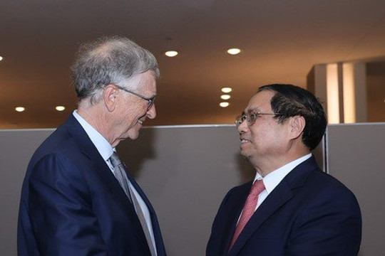 Thủ tướng mong tỷ phú Bill Gates truyền cảm hứng cho thế hệ trẻ Việt Nam