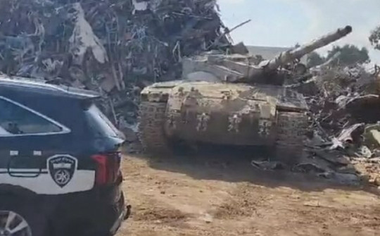 Israel "giải cứu" xe tăng bị đánh cắp ở nơi không ngờ