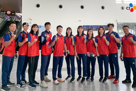 Tuyển Taekwondo Việt Nam quyết tâm đổi màu huy chương tại ASIAD 19