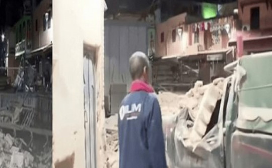 Hơn 2.900 người chết trong trận động đất kinh hoàng ở Maroc