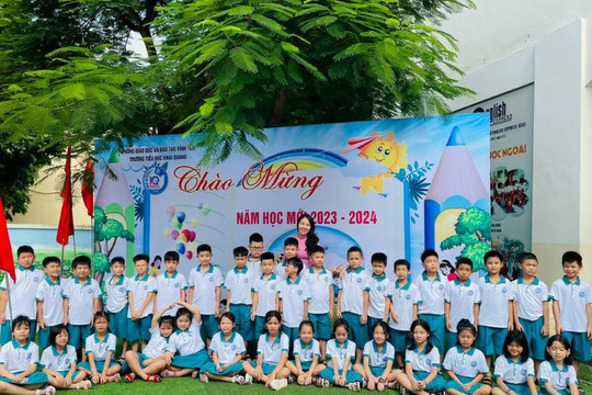 Tín hiệu tích cực thực hiện Chương trình GDPT 2018 ở Trường Tiểu học Khai Quang