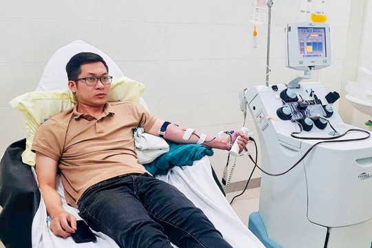 Người thầy 42 lần hiến máu cứu người