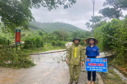 Hơn 4.300 học sinh ở huyện miền núi Hà Tĩnh nghỉ học do mưa lớn