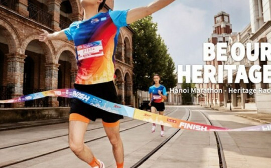 Thời trang Xtep và cảm hứng thời trang thể thao tại Giải Marathon Quốc tế Di sản Hà Nội