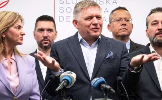 Tuyên bố đầu tiên của lãnh đạo thân Nga ở Slovakia sau khi chiến thắng bầu cử