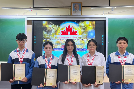 Học sinh Lào Cai đạt 2 giải đặc biệt trong Cuộc thi Sáng tạo Sáng chế quốc tế