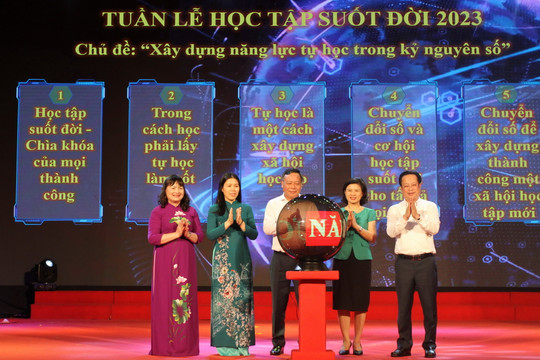 Hà Nội gửi 5 thông điệp trong Tuần lễ hưởng ứng học tập suốt đời năm 2023