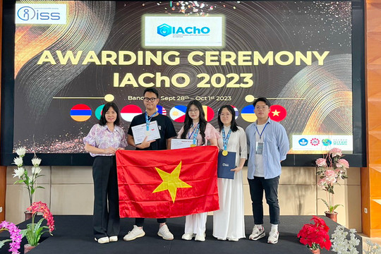 Học sinh Việt Nam đạt thành tích cao tại Olympic Hóa học ứng dụng quốc tế