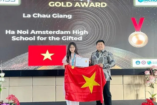 Việt Nam giành 2 huy chương vàng  tại Olympic Hóa học ứng dụng quốc tế